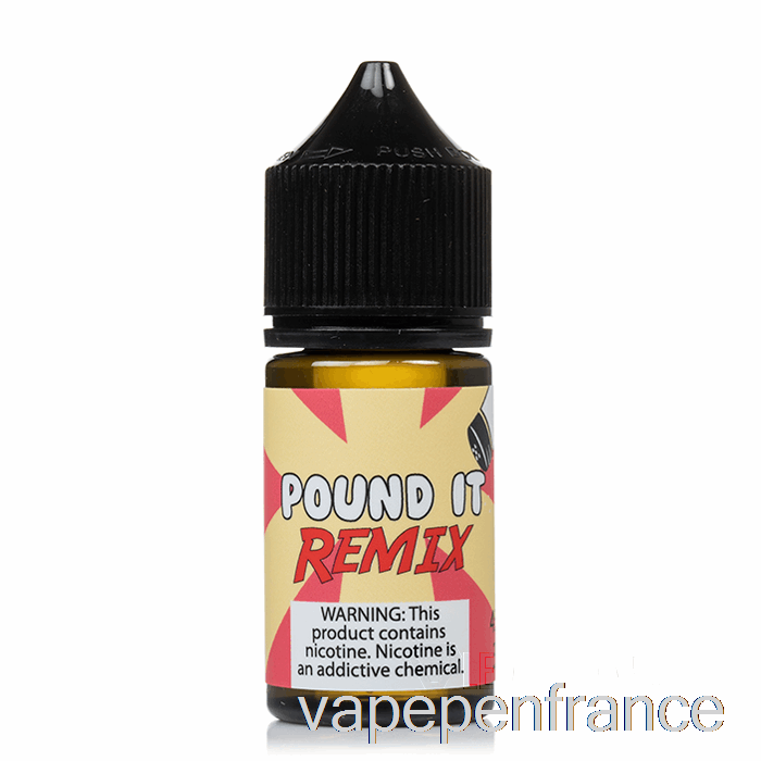 Pound It Remix - Sels De Combat Alimentaire - Stylo Vape 30 Ml 45 Mg